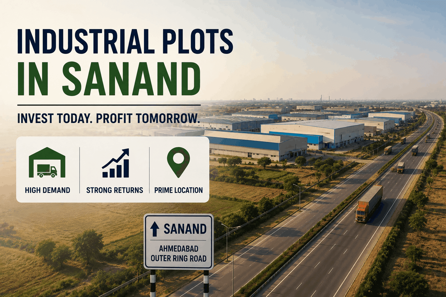 Industrial Plots in Sanand: The Investor's Quiet Goldmine