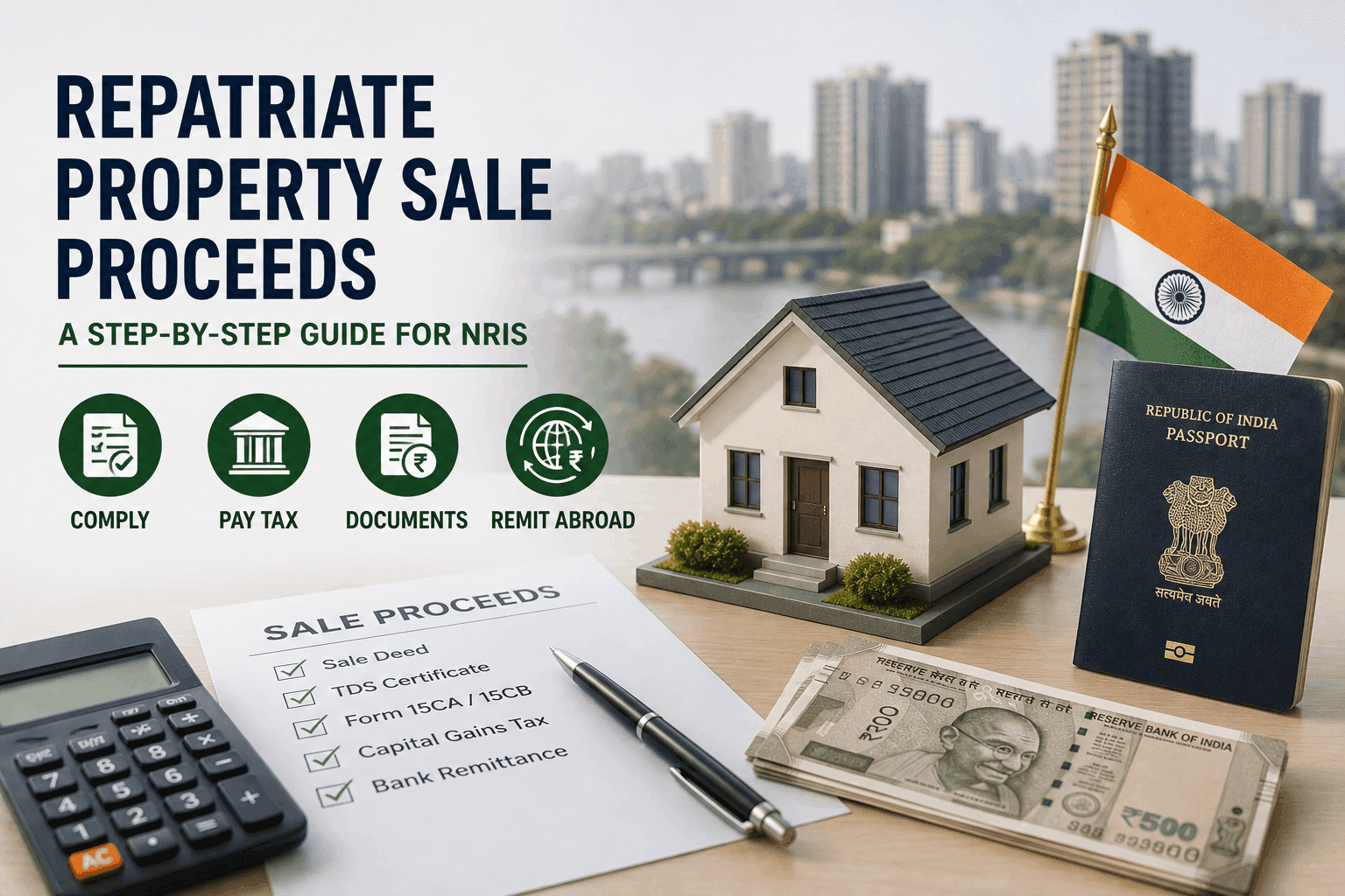 Repatriating Property Sale Proceeds: A Step-by-Step Guide for Gujarati NRIs
