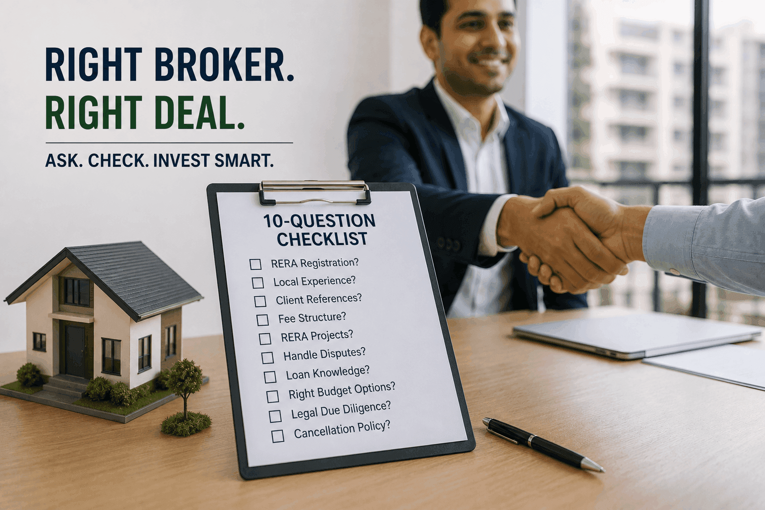 How to Choose a Real Estate Broker in India: 10-Question Checklist