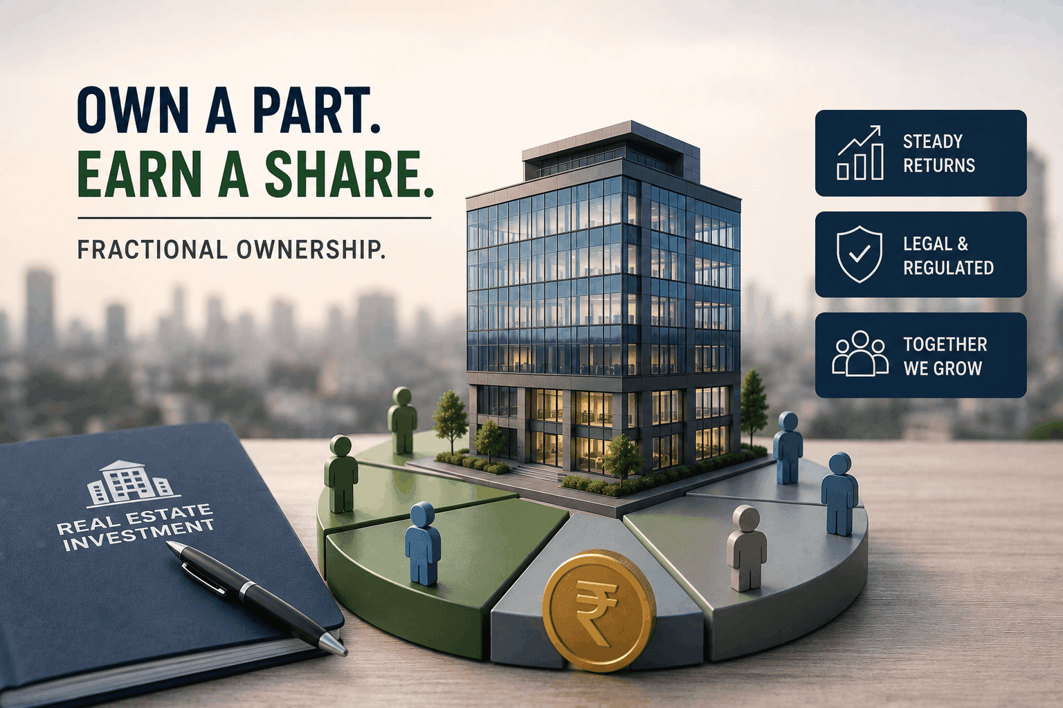 Fractional Ownership of Commercial Property in India: Legal & Profitable?