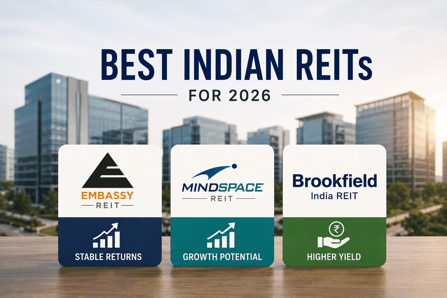 Embassy REIT, Mindspace, Brookfield: Best Indian REIT for 2026