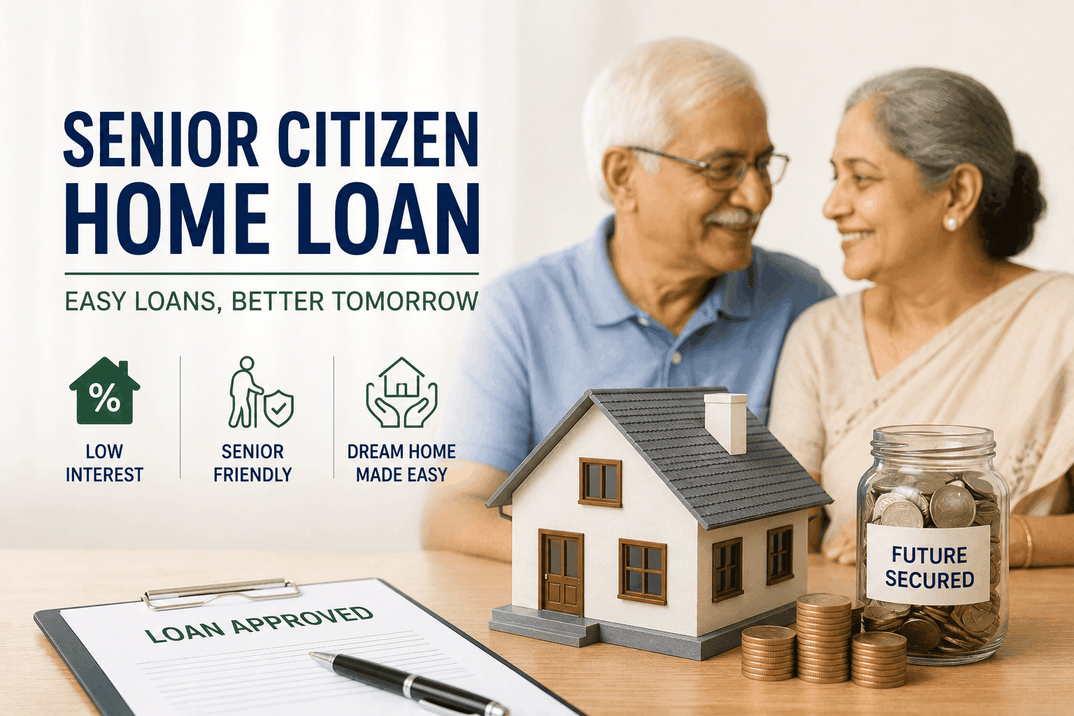 Senior Citizen Home Loans in India: Eligibility, Rates & Top Banks