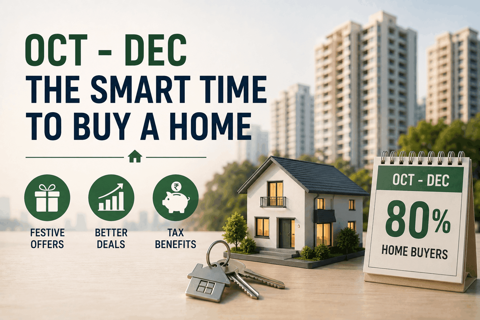 Why 80% of Indians Buy Homes Between October-December (Data Insights)