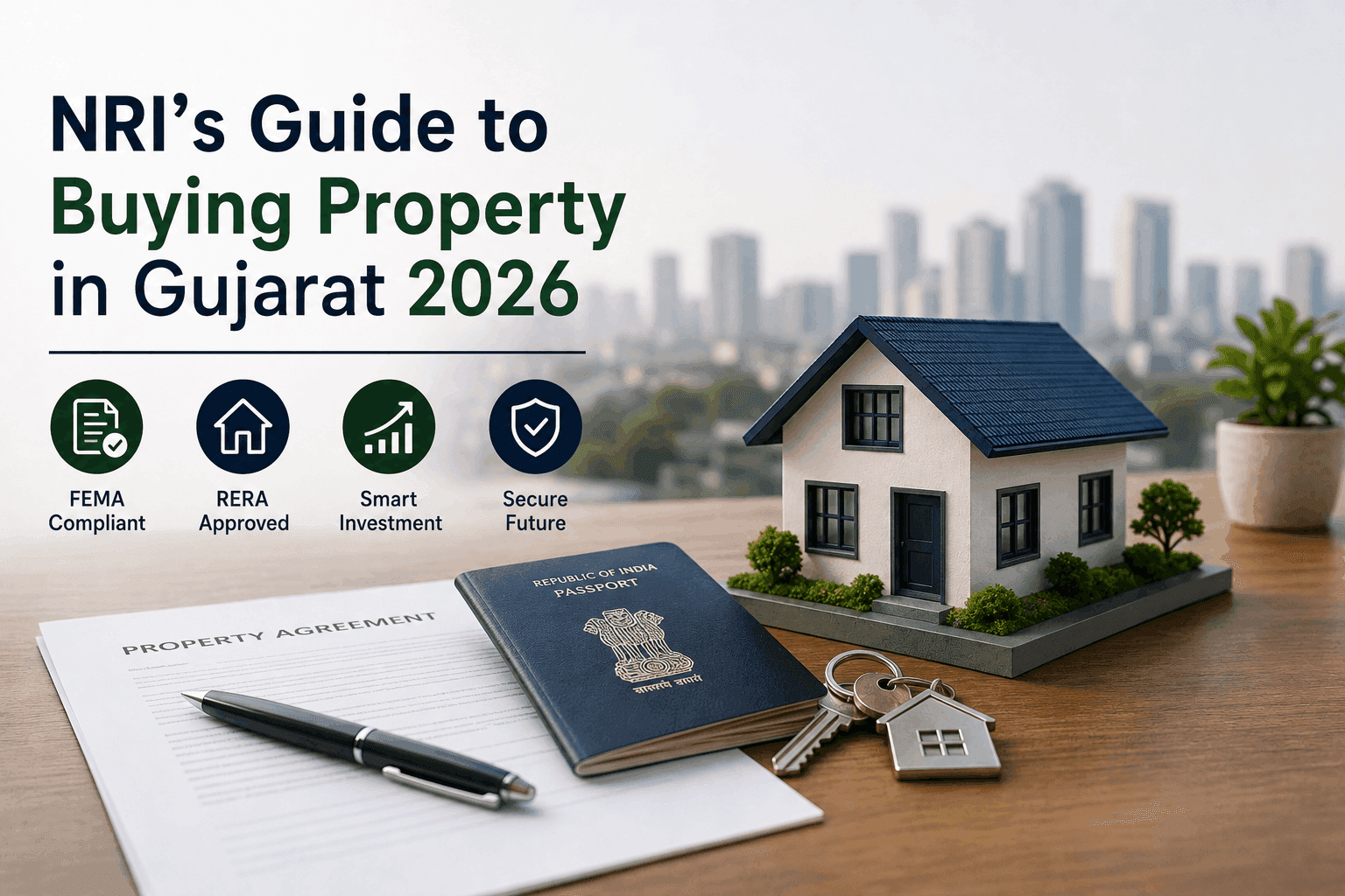 How NRIs Can Buy Property in Gujarat: 2026 Guide