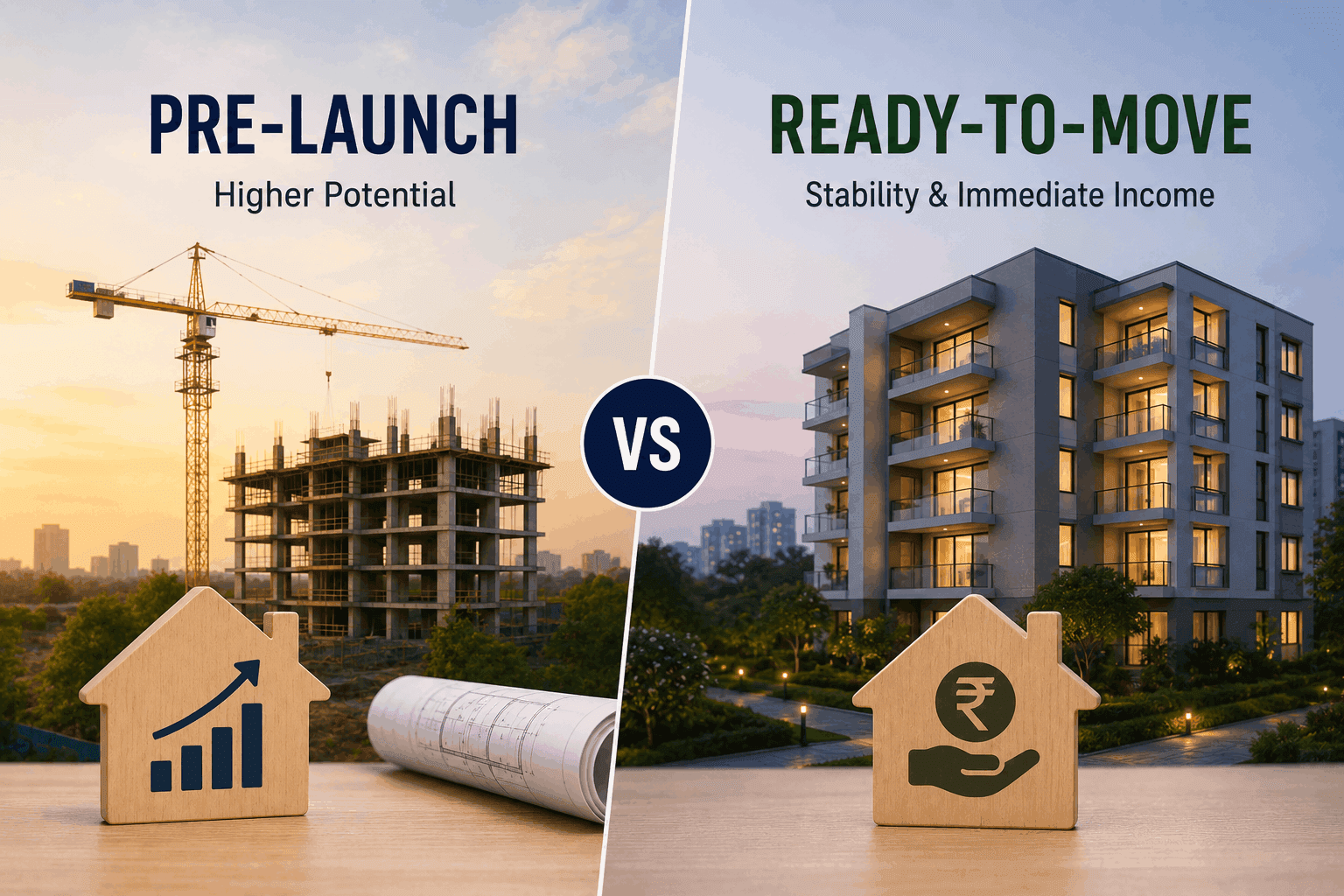 Pre-Launch vs Ready-to-Move: Which Gives Better Returns in 2026?