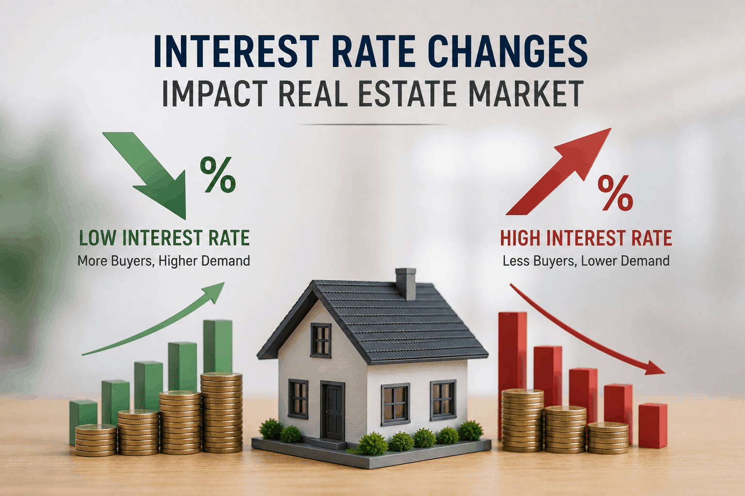 How Interest Rate Changes Impact the Real Estate Market