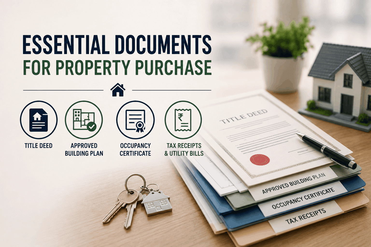 Essential Documents Required for Property Purchase