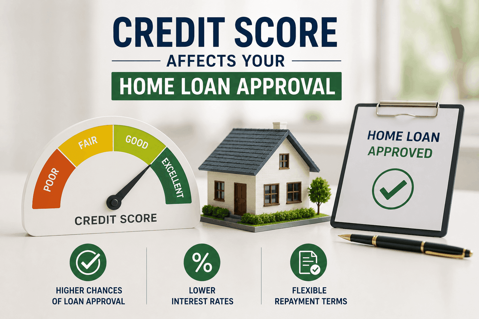 How Credit Score Affects Your Home Loan Approval