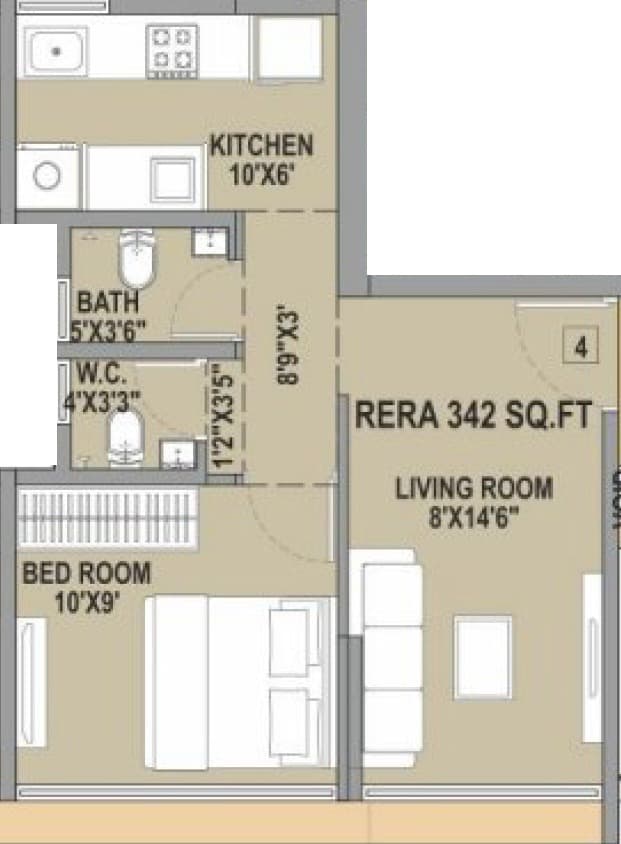 Floor Plan 1 - Saptrishi Shree Balaji 7 