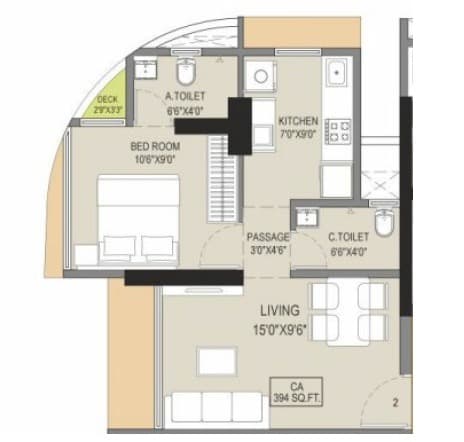 Floor Plan 2 - Saptrishi Shree Balaji 7 