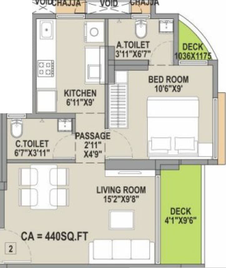 Floor Plan 3 - Saptrishi Shree Balaji 7 