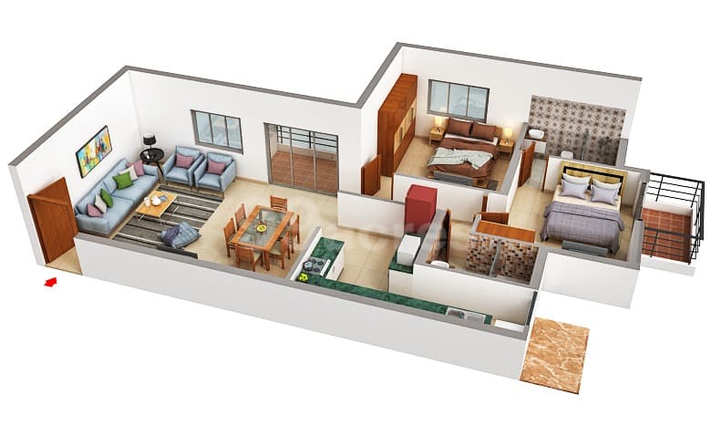 Floor Plan 3 - Keya Spring