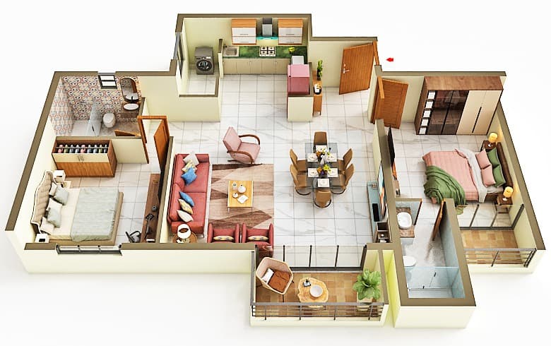 Floor Plan 4 - Keya Spring