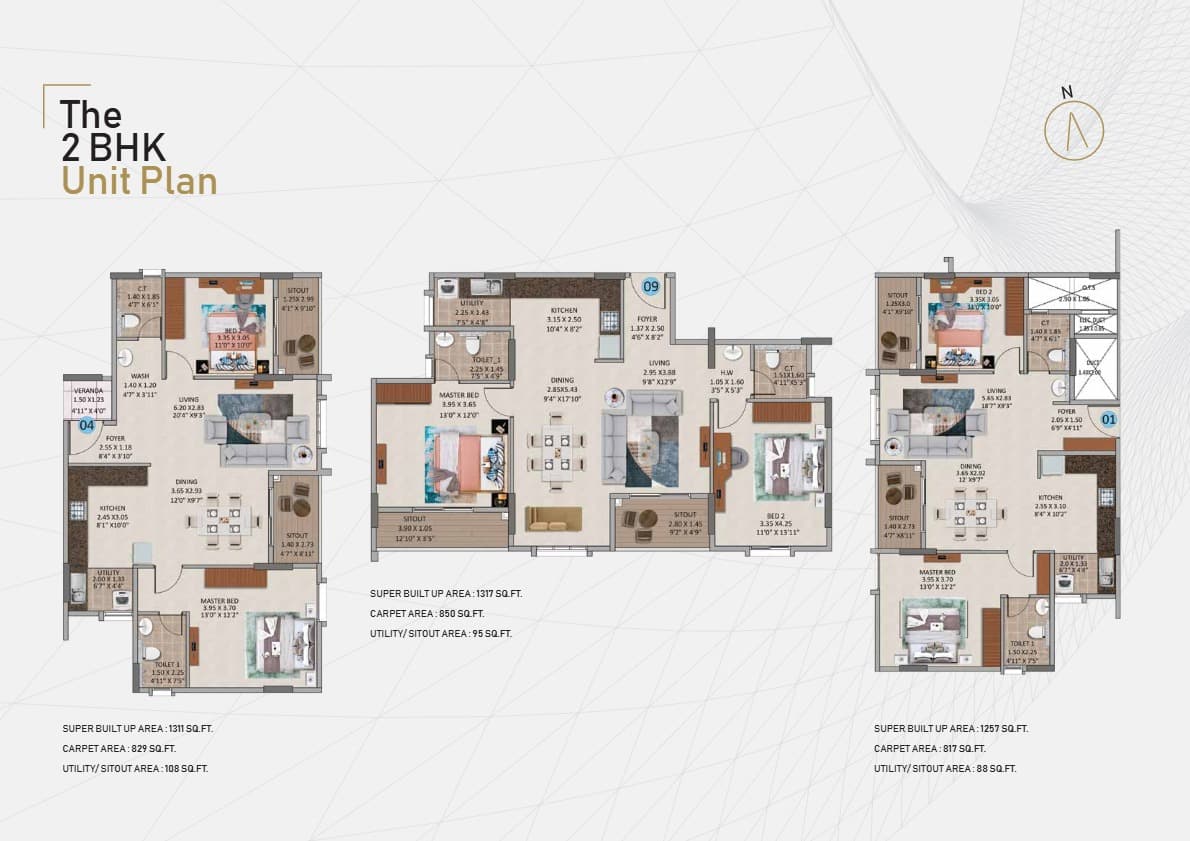Floor Plan 1 - Oceanus White Meadows 