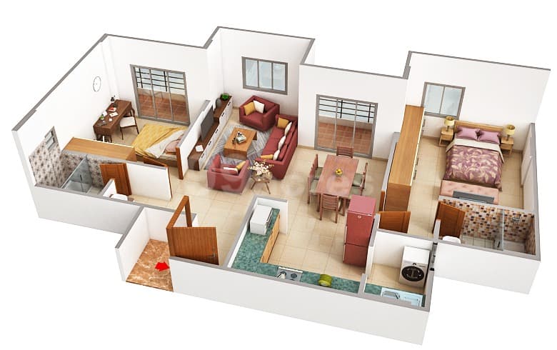 Floor Plan 5 - Oceanus White Meadows 