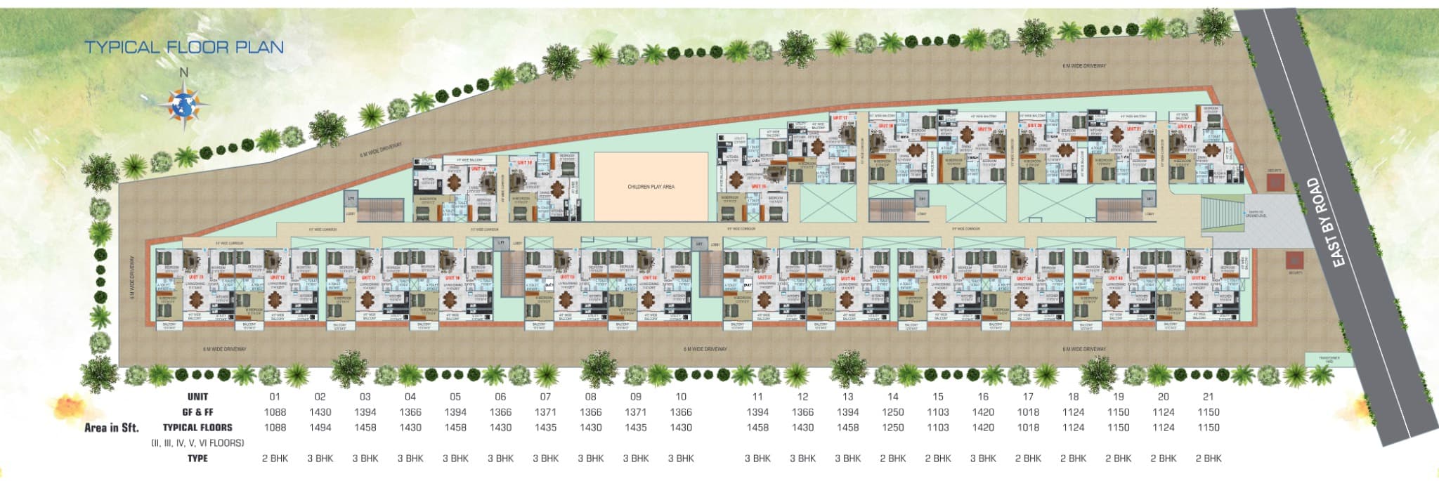 Floor Plan 1 - Muppiri Pursuit of Happiness 