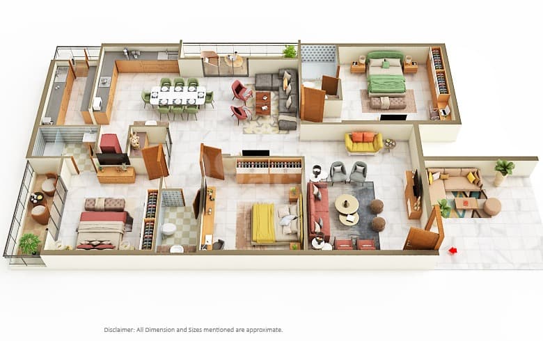 Floor Plan 1 - Vasishta Olympia 