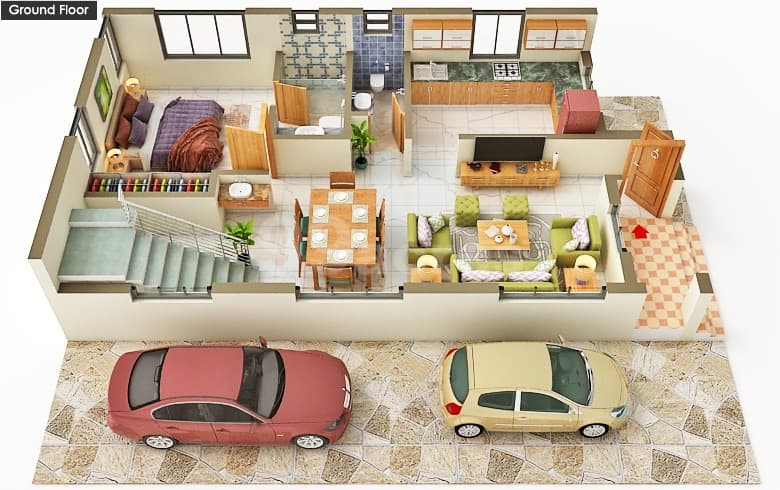 Floor Plan 2 - KK Cidade De Palms 
