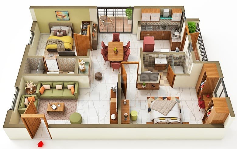 Floor Plan 1 - CPR Cosmos 