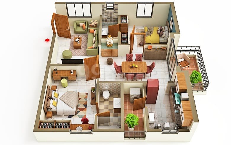 Floor Plan 2 - CPR Cosmos 