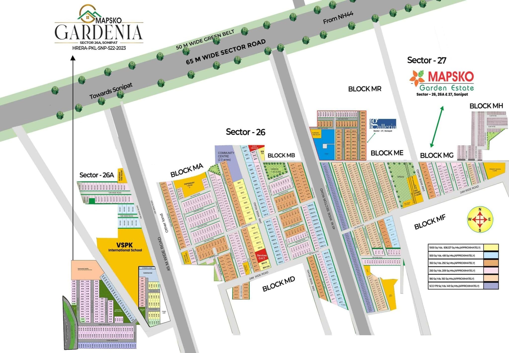 Floor Plan 1 - Mapsko Garden Estate