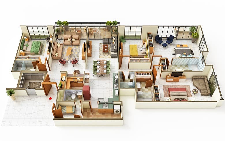 Floor Plan 1 - Swaminarayan Keshvam Skyview