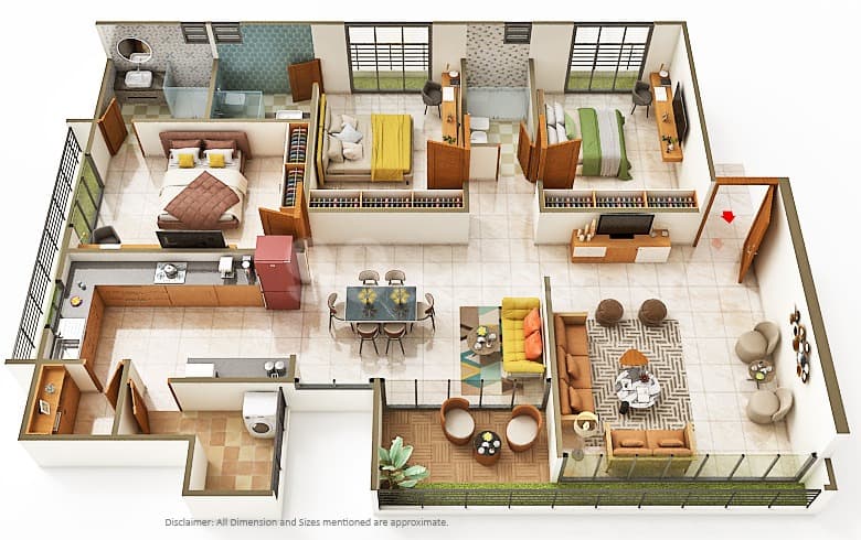 Floor Plan 1 - Capital Sivesta