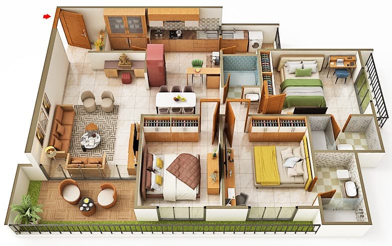 Floor Plan 2 - Capital Sivesta