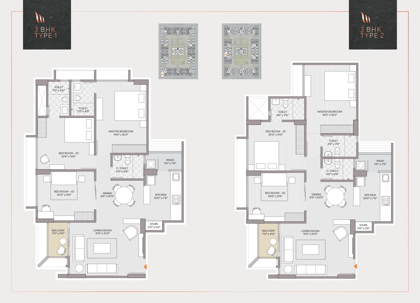 Floor Plan 1 - Vishwanath Maher Select