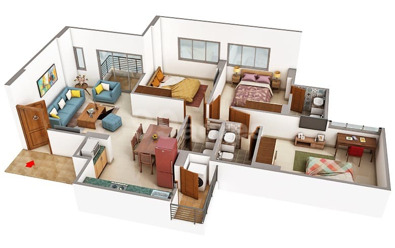 Floor Plan 5 - Vishwanath Maher Select