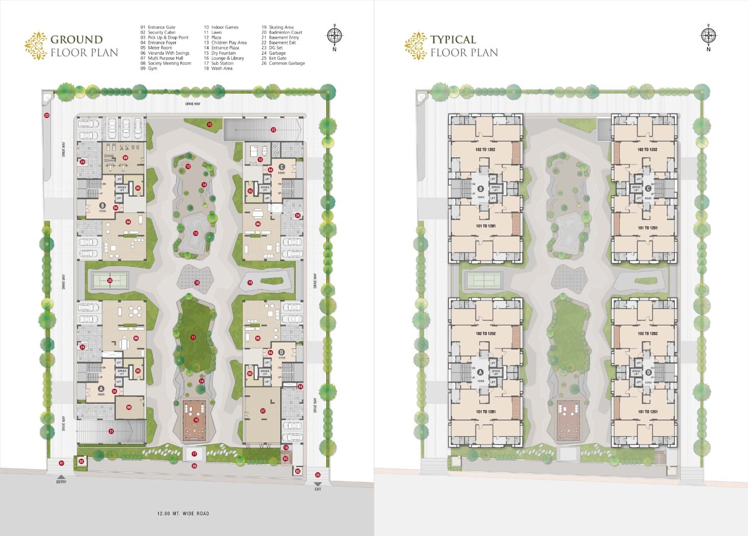Floor Plan 4 - Shaligram Luxuria