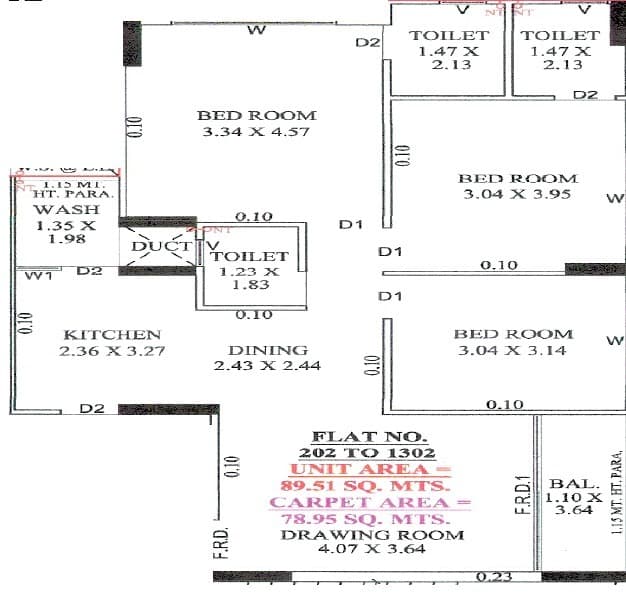 Floor Plan 1 - Aaryan Elara