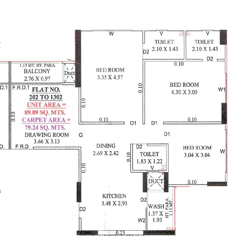Floor Plan 2 - Aaryan Elara