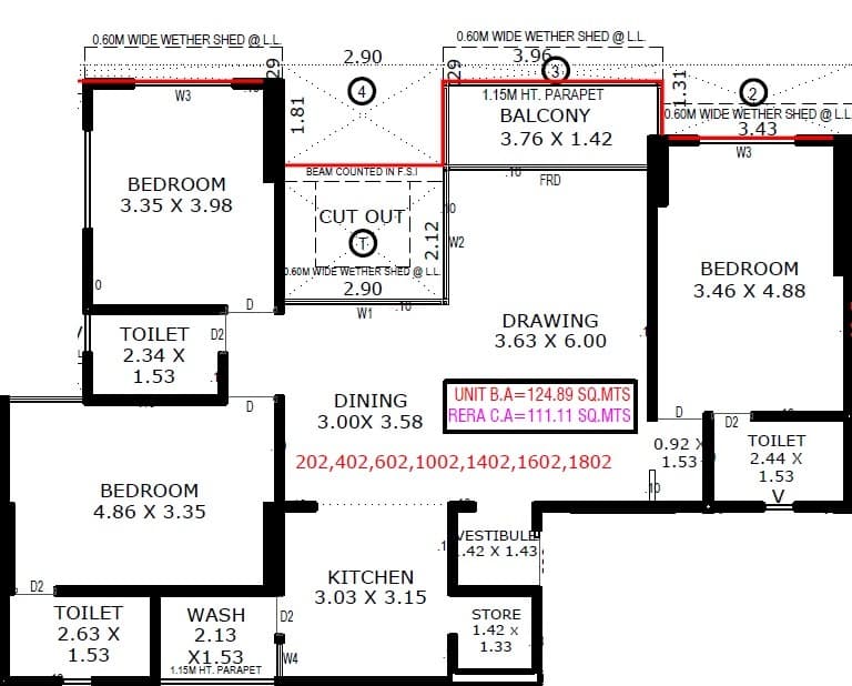 Floor Plan 1 - Anantara Alora 