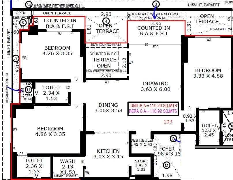 Floor Plan 2 - Anantara Alora 