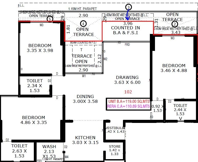 Floor Plan 3 - Anantara Alora 