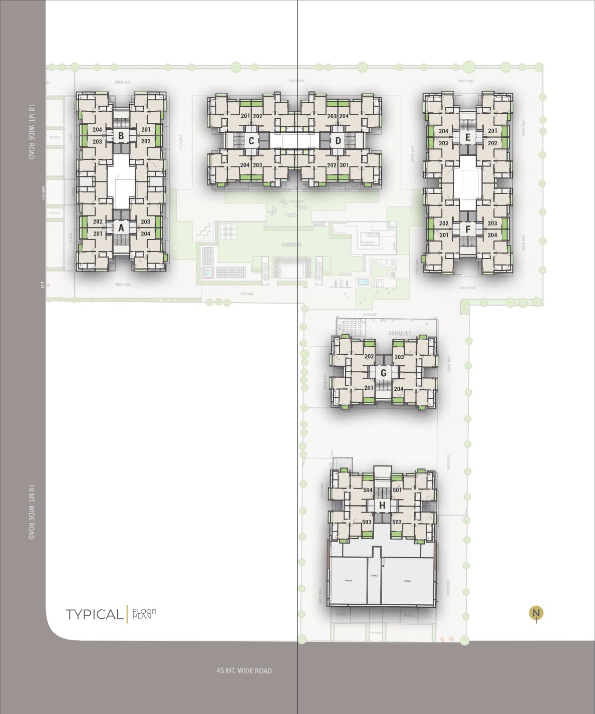 Floor Plan 4 - Vishwanath Sarathya West 