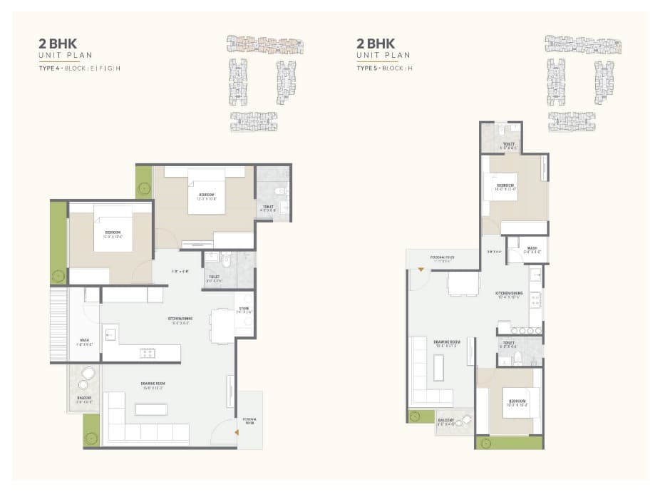 Floor Plan 1 - Dharti Skyline