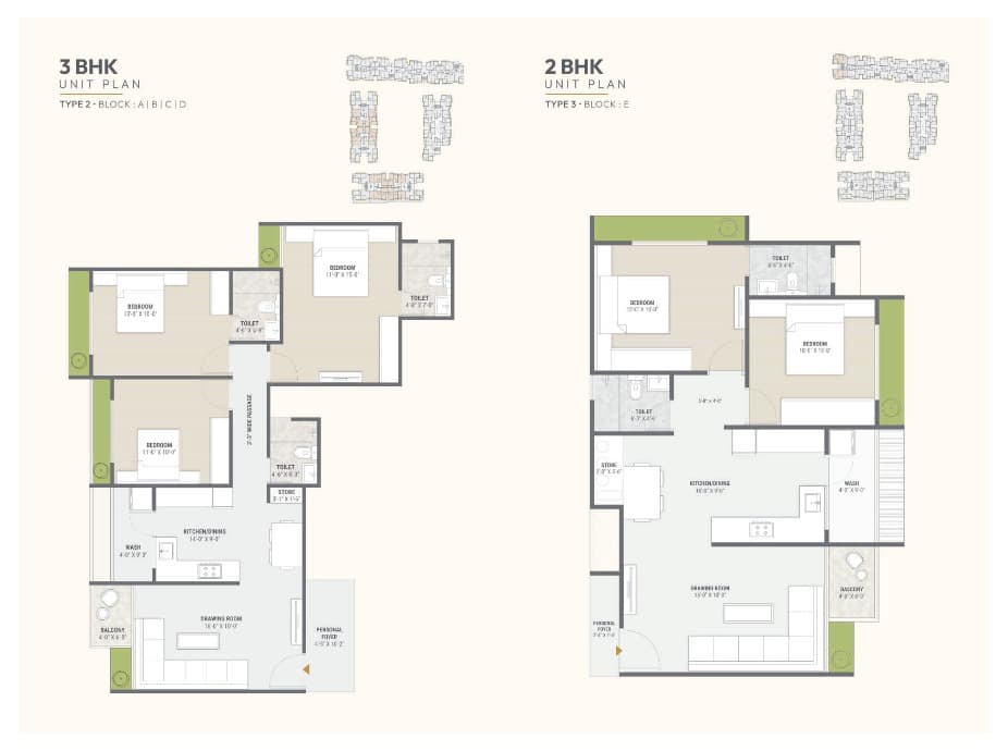 Floor Plan 2 - Dharti Skyline