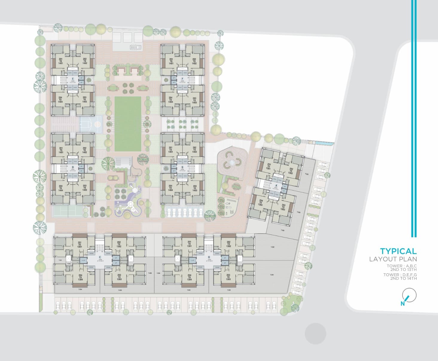 Floor Plan 2 - Shaligram Elevate