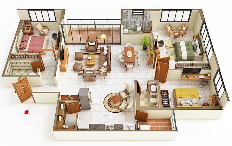 Floor Plan 6 - Shaligram Elevate