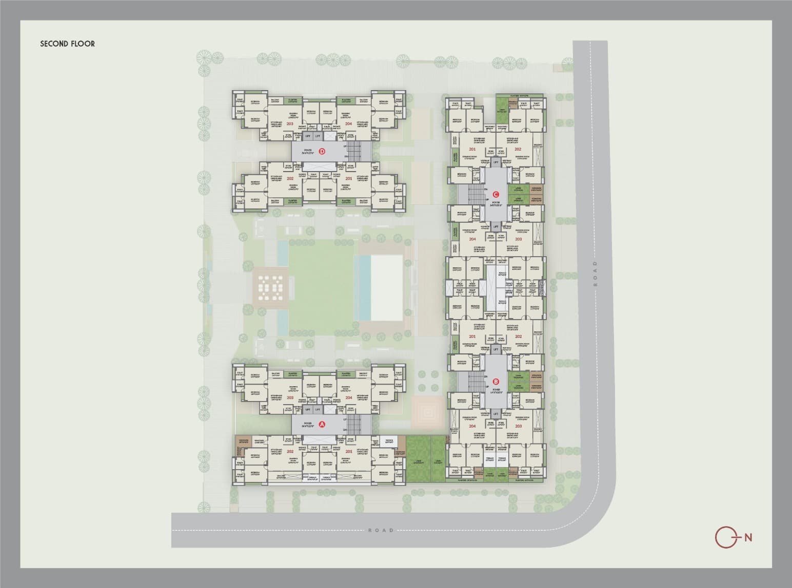 Floor Plan 3 - Unique Luxuria 