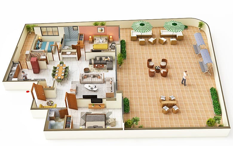 Floor Plan 1 - Sunrise Rehvassa Stately
