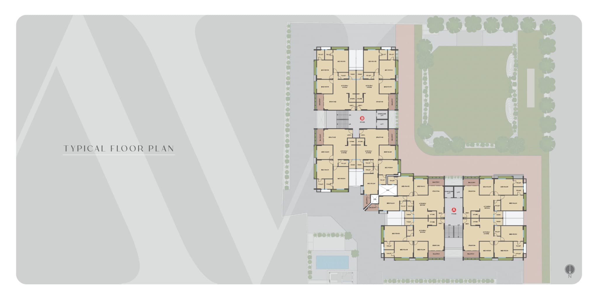 Floor Plan 3 - Aarohi Avinya 