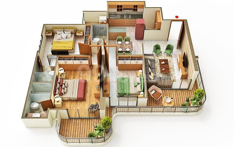 Floor Plan 1 - Swagat Parishram