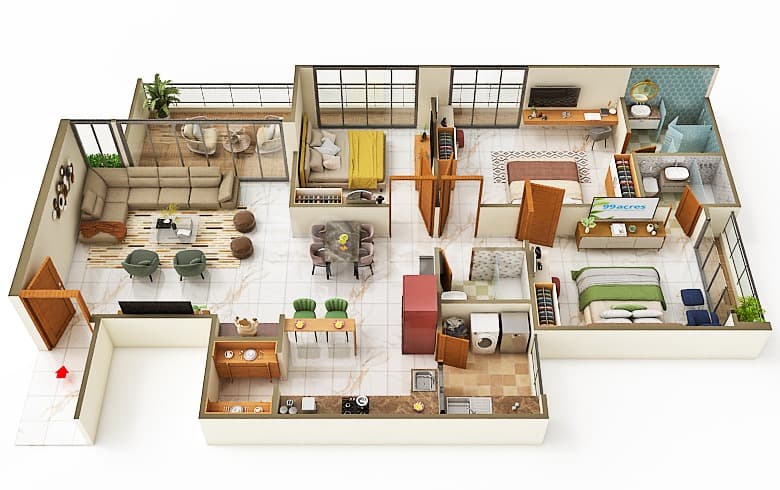 Floor Plan 3 - Shivay Sagar Veronica 