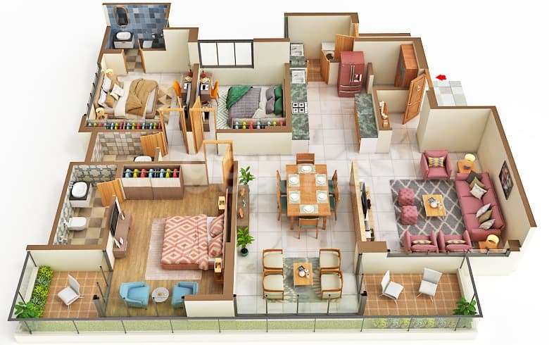 Floor Plan 2 - The Grasslands