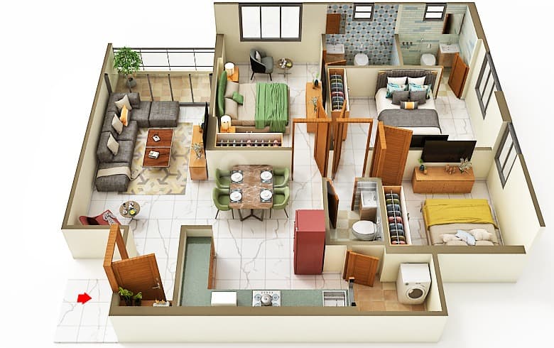 Floor Plan 5 - Samesh
