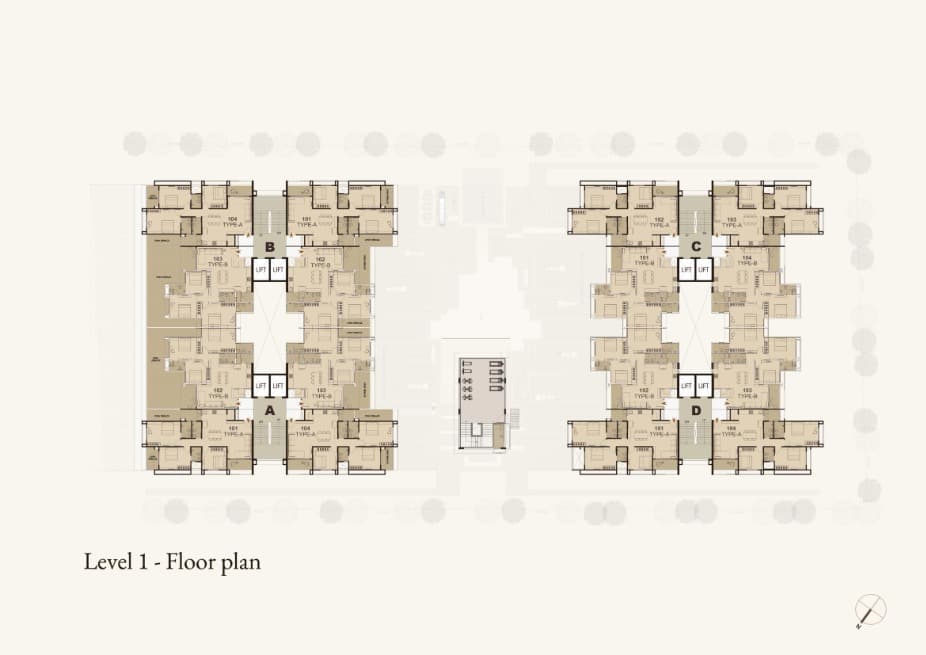 Floor Plan 4 - Venus Deshna 