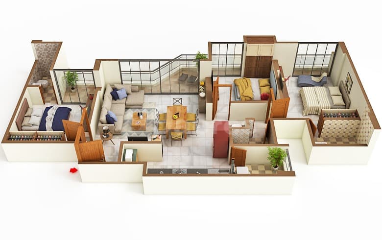 Floor Plan 3 - Ekarth One